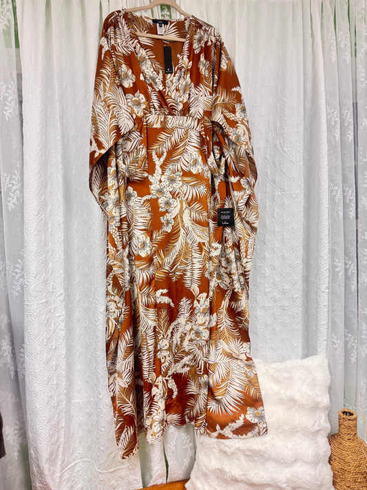 lulus silky caftan