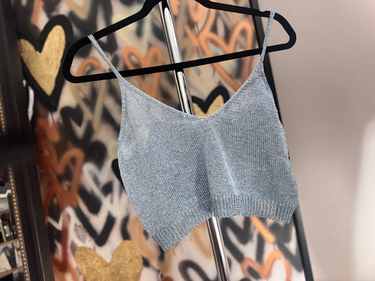 Metallic sheer tank